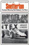 Programme cover of Snetterton Circuit, 08/06/1969