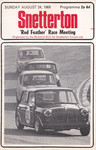 Programme cover of Snetterton Circuit, 24/08/1969
