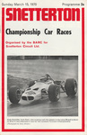 Programme cover of Snetterton Circuit, 15/03/1970