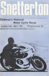 Programme cover of Snetterton Circuit, 24/05/1970