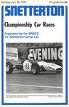 Programme cover of Snetterton Circuit, 26/07/1970