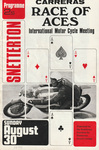 Programme cover of Snetterton Circuit, 30/08/1970