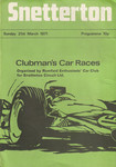 Programme cover of Snetterton Circuit, 21/03/1971