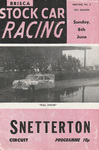 Programme cover of Snetterton Circuit, 06/06/1971