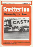 Programme cover of Snetterton Circuit, 27/06/1971
