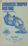 Programme cover of Snetterton Circuit, 26/09/1971