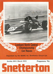 Programme cover of Snetterton Circuit, 26/03/1972