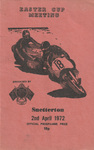 Programme cover of Snetterton Circuit, 02/04/1972