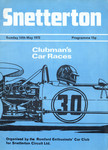 Programme cover of Snetterton Circuit, 14/05/1972