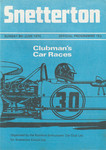 Programme cover of Snetterton Circuit, 09/06/1974