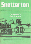 Programme cover of Snetterton Circuit, 14/07/1974