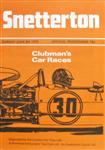 Programme cover of Snetterton Circuit, 08/06/1975
