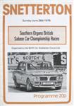 Programme cover of Snetterton Circuit, 29/06/1975