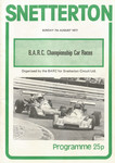 Programme cover of Snetterton Circuit, 07/08/1977