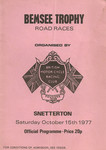 Programme cover of Snetterton Circuit, 15/10/1977