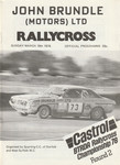 Programme cover of Snetterton Circuit, 19/03/1978
