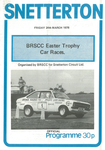 Programme cover of Snetterton Circuit, 24/03/1978