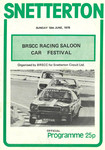Programme cover of Snetterton Circuit, 18/06/1978