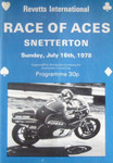 Programme cover of Snetterton Circuit, 16/07/1978