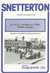 Programme cover of Snetterton Circuit, 27/08/1978