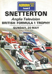 Programme cover of Snetterton Circuit, 20/05/1979