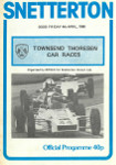 Programme cover of Snetterton Circuit, 04/04/1980