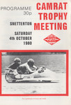 Programme cover of Snetterton Circuit, 04/10/1980