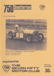 Programme cover of Snetterton Circuit, 26/10/1980
