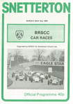 Programme cover of Snetterton Circuit, 03/05/1981