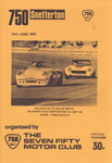 Programme cover of Snetterton Circuit, 14/06/1981