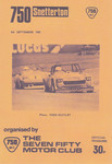 Programme cover of Snetterton Circuit, 06/09/1981