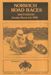 Programme cover of Snetterton Circuit, 06/03/1983