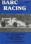 Programme cover of Snetterton Circuit, 15/04/1984