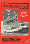 Programme cover of Snetterton Circuit, 23/06/1985