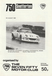 Programme cover of Snetterton Circuit, 04/08/1985