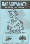 Programme cover of Snetterton Circuit, 17/08/1986