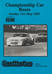 Programme cover of Snetterton Circuit, 31/05/1987