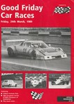 Programme cover of Snetterton Circuit, 24/03/1989