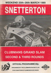 Programme cover of Snetterton Circuit, 26/03/1989