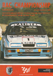 Programme cover of Snetterton Circuit, 06/08/1989