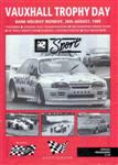 Programme cover of Snetterton Circuit, 28/08/1989