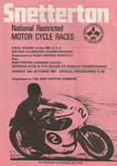 Programme cover of Snetterton Circuit, 13/10/1991