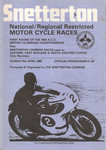 Programme cover of Snetterton Circuit, 05/04/1992