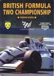 Programme cover of Snetterton Circuit, 15/08/1993