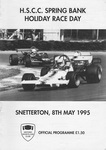Programme cover of Snetterton Circuit, 08/05/1995