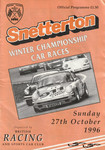 Programme cover of Snetterton Circuit, 27/10/1996