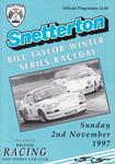Programme cover of Snetterton Circuit, 02/11/1997
