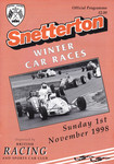 Programme cover of Snetterton Circuit, 01/11/1998
