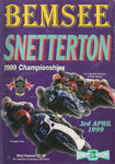 Programme cover of Snetterton Circuit, 03/04/1999