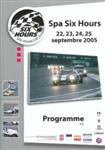 Programme cover of Spa-Francorchamps, 25/09/2005